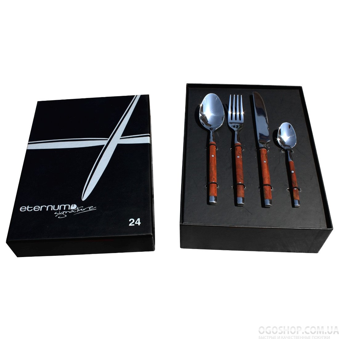 ETERNUM | set příborů, řada RUSTIC , obsahuje 24 ks