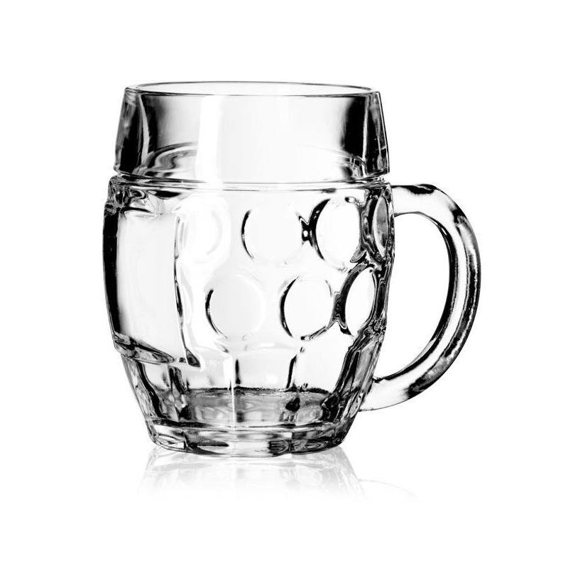 Pivní sklenice s uchem TUBINGER 0,5 L - cejch
