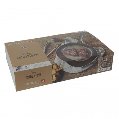 De Buyer | Oceľová panvica Mineral B Element 26 cm, SET