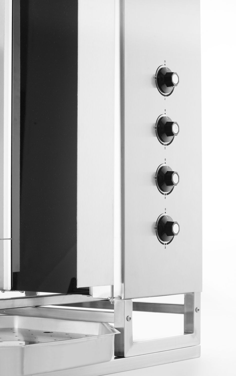 Elektrický gril na kebab, HENDI, Profi Line, 400V/7200W, 7,2kW, 550x700x(H)1120mm