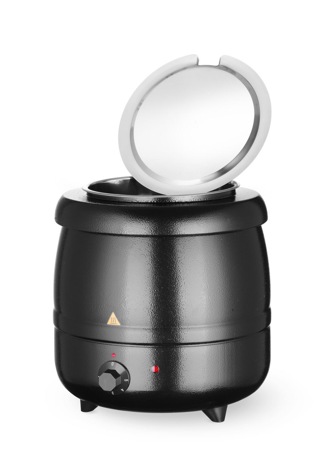 Kotlík na polievku, HENDI, Kitchen Line, 8L, Čierna, 230V/400W, ⌀330x(H)363mm