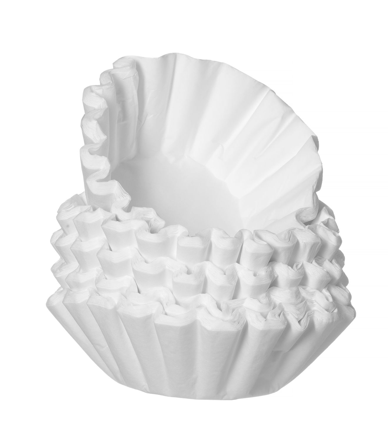 Papierové kávové filtre pre odkvapkávacie kávovary, HENDI, pre napr. Hendi, Bravilor a Animo, 1000 ks, ⌀245x(H)62mm