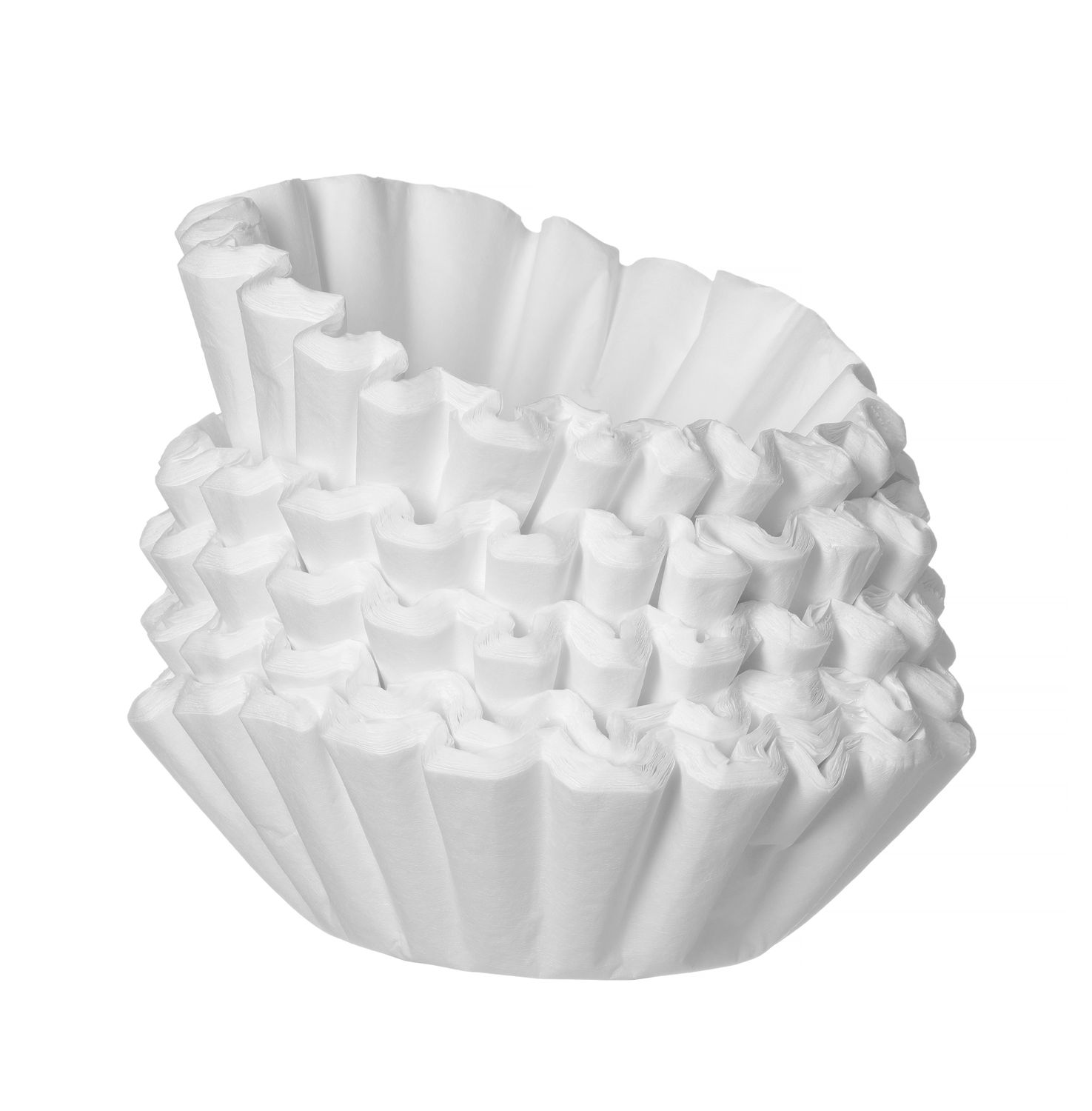 Papierové kávové filtre pre odkvapkávacie kávovary, HENDI, pre napr. Hendi, Bravilor a Animo, 1000 ks, ⌀245x(H)62mm