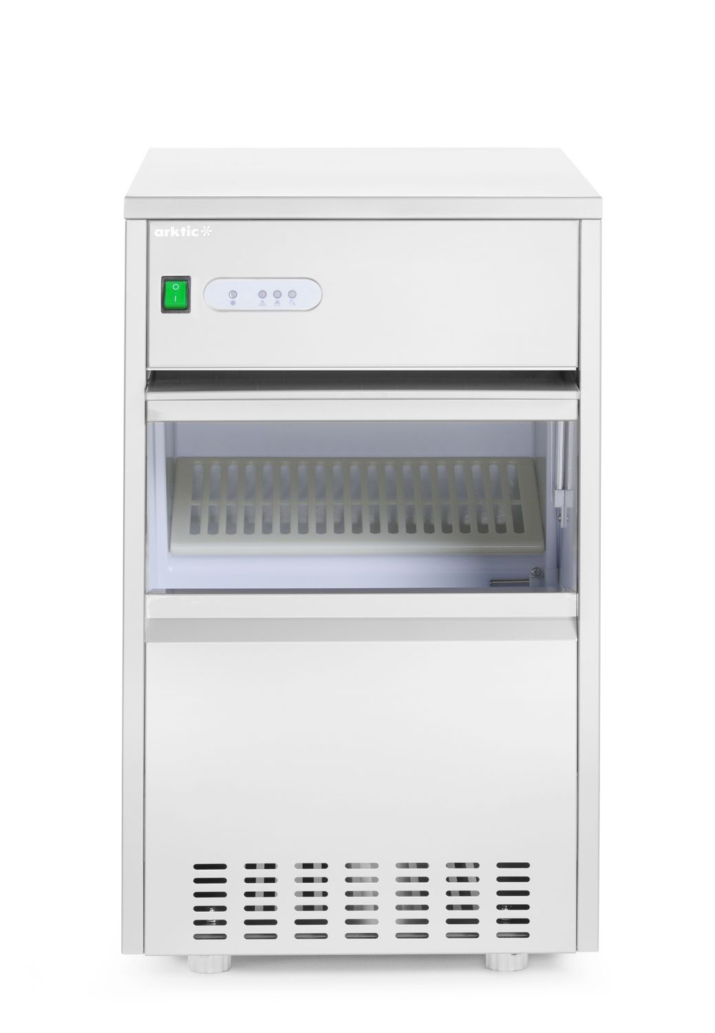 Výrobník kociek ľadu, Arktic, ~ 50 kg/deň, 50L, 230V/293W, 400x600x(H)675mm
