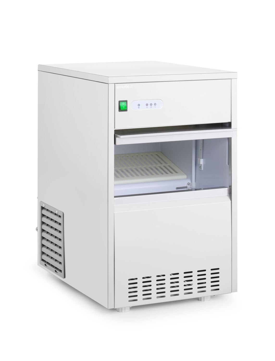 Výrobník kociek ľadu, Arktic, ~ 50 kg/deň, 50L, 230V/293W, 400x600x(H)675mm