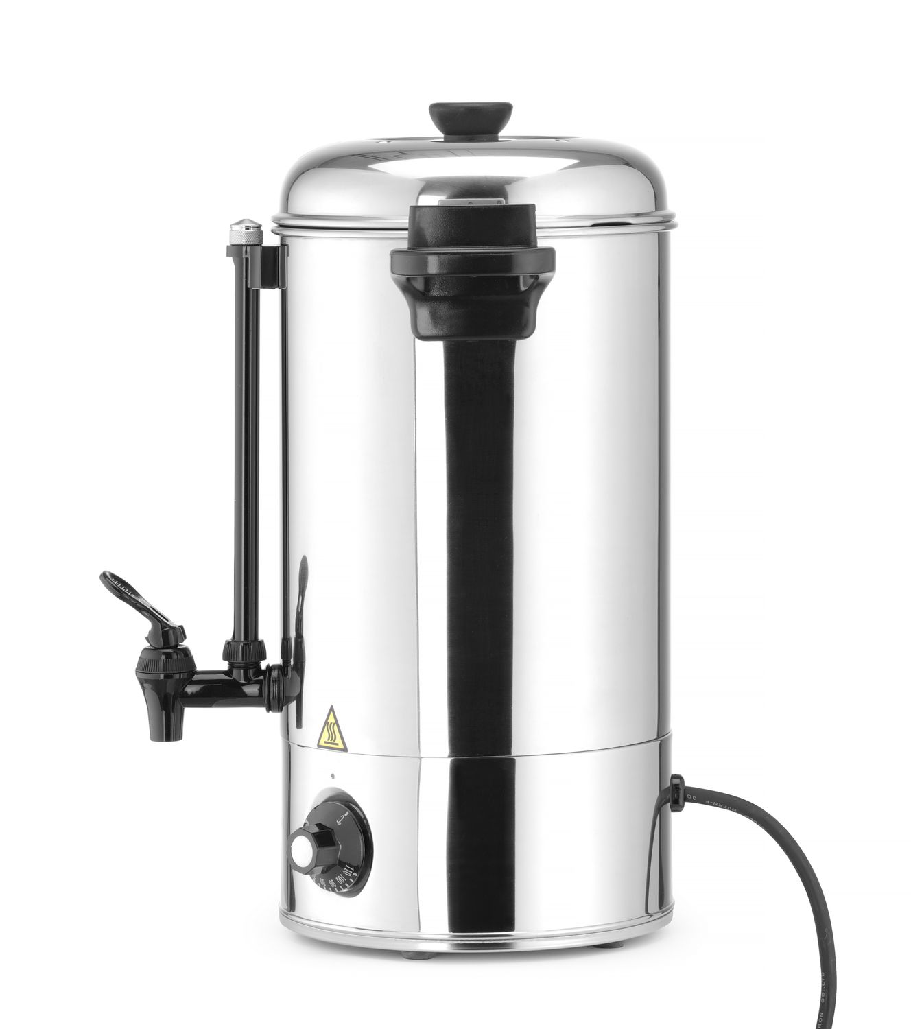 Varič nápojov jednostenný, HENDI, 9L, Strieborná, 230V/2200W, 370x332x(H)472mm