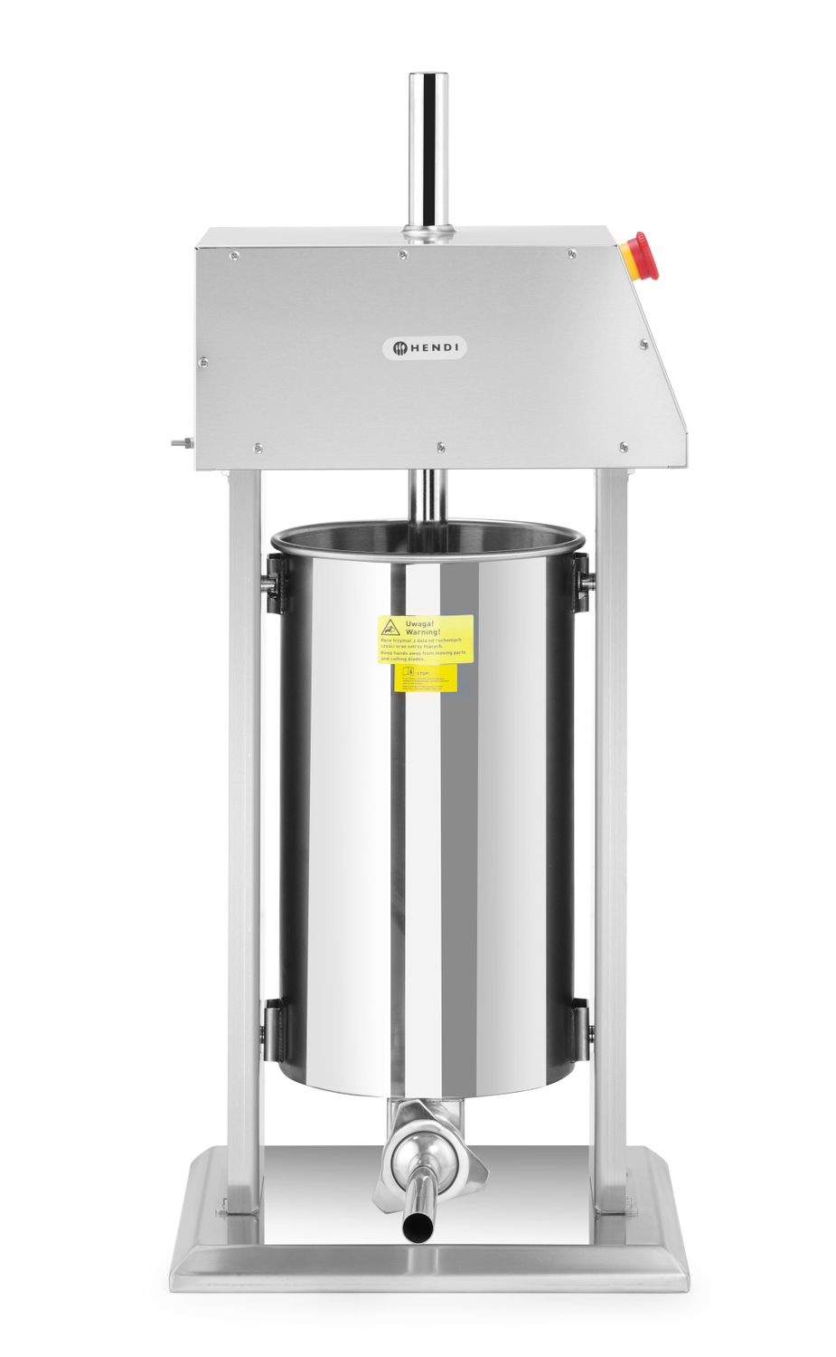 Elektrická plnička na klobásy, 15 l, HENDI, 15L, 230V/60W, 450x350x(H)750mm