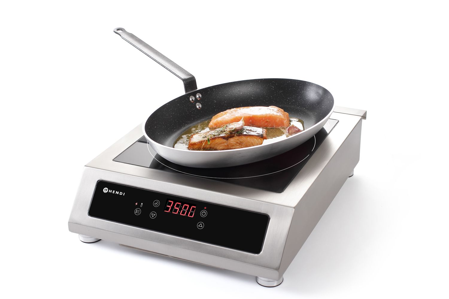 Indukčný varič model 3500 D XL, HENDI, Profi Line, 230V/3500W, 390x490x(H)120mm