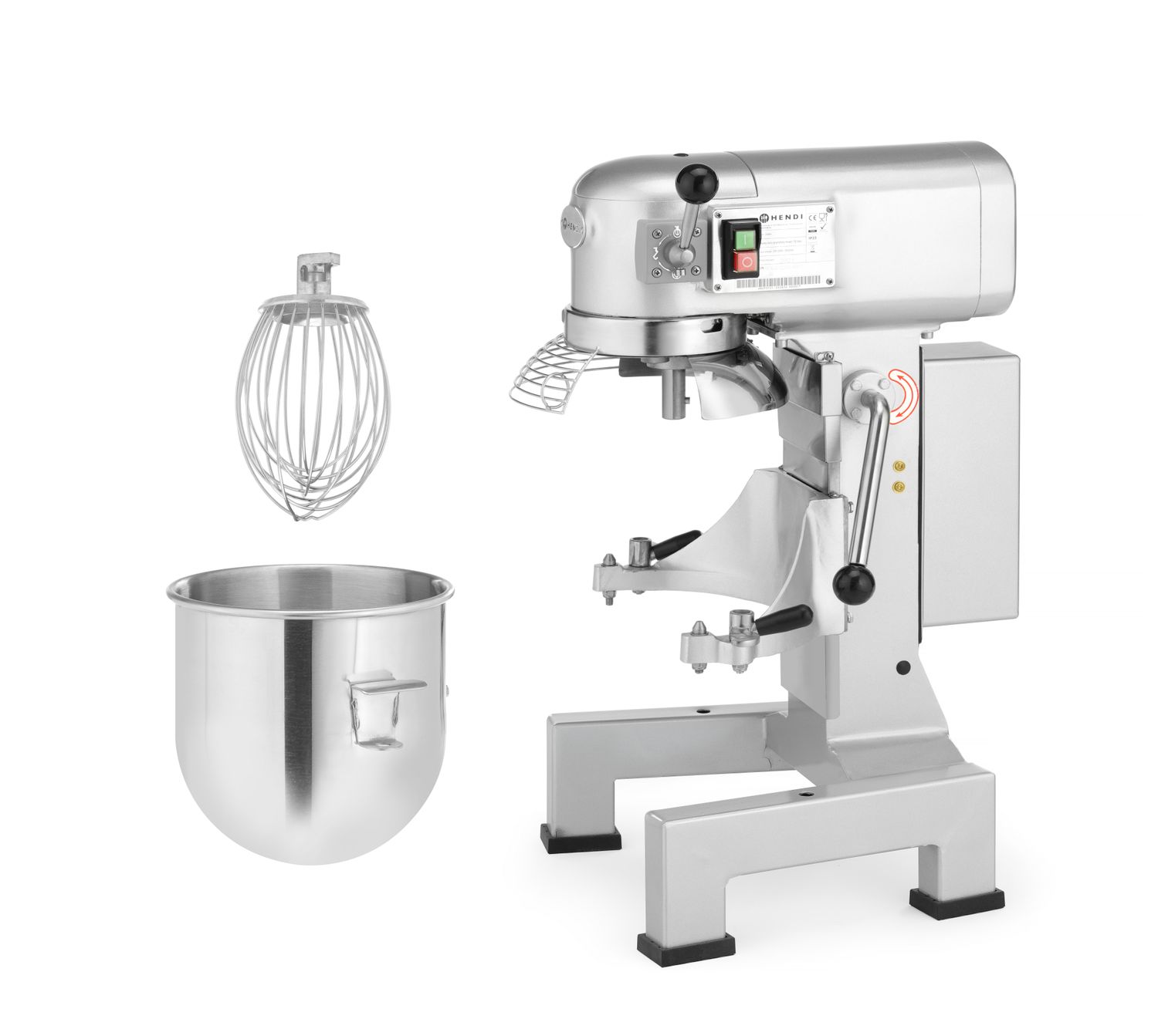 Planétový mixér Kitchen Line, HENDI, Kitchen Line, 20L, 230V/1100W, 496x570x(H)880mm