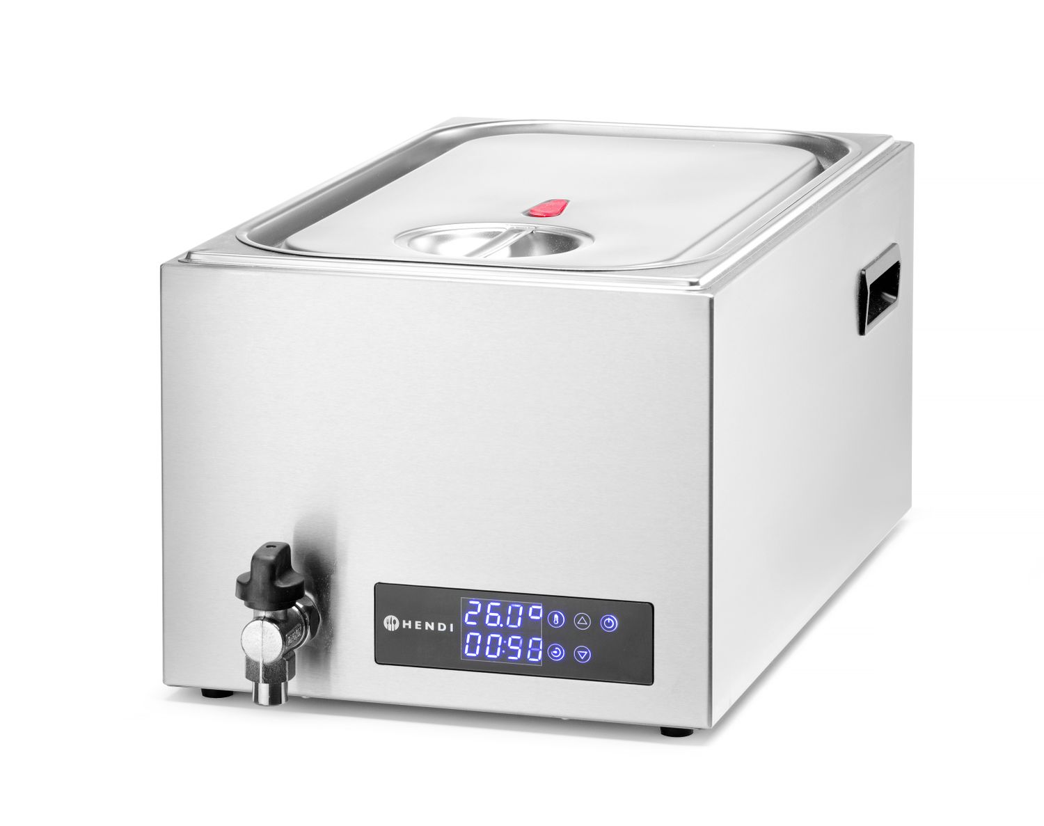 Zariadenie Sous Vide GN 1/1, HENDI, 20L, 230V/600W, 350x680x(H)275mm
