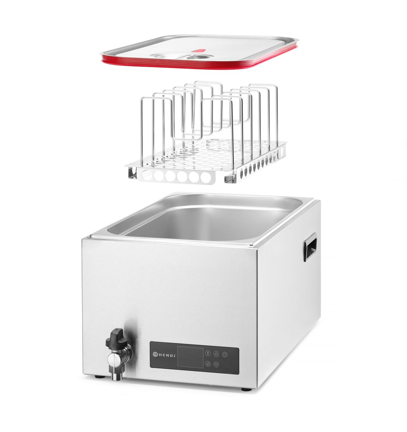 Zariadenie Sous Vide GN 1/1, HENDI, 20L, 230V/600W, 350x680x(H)275mm