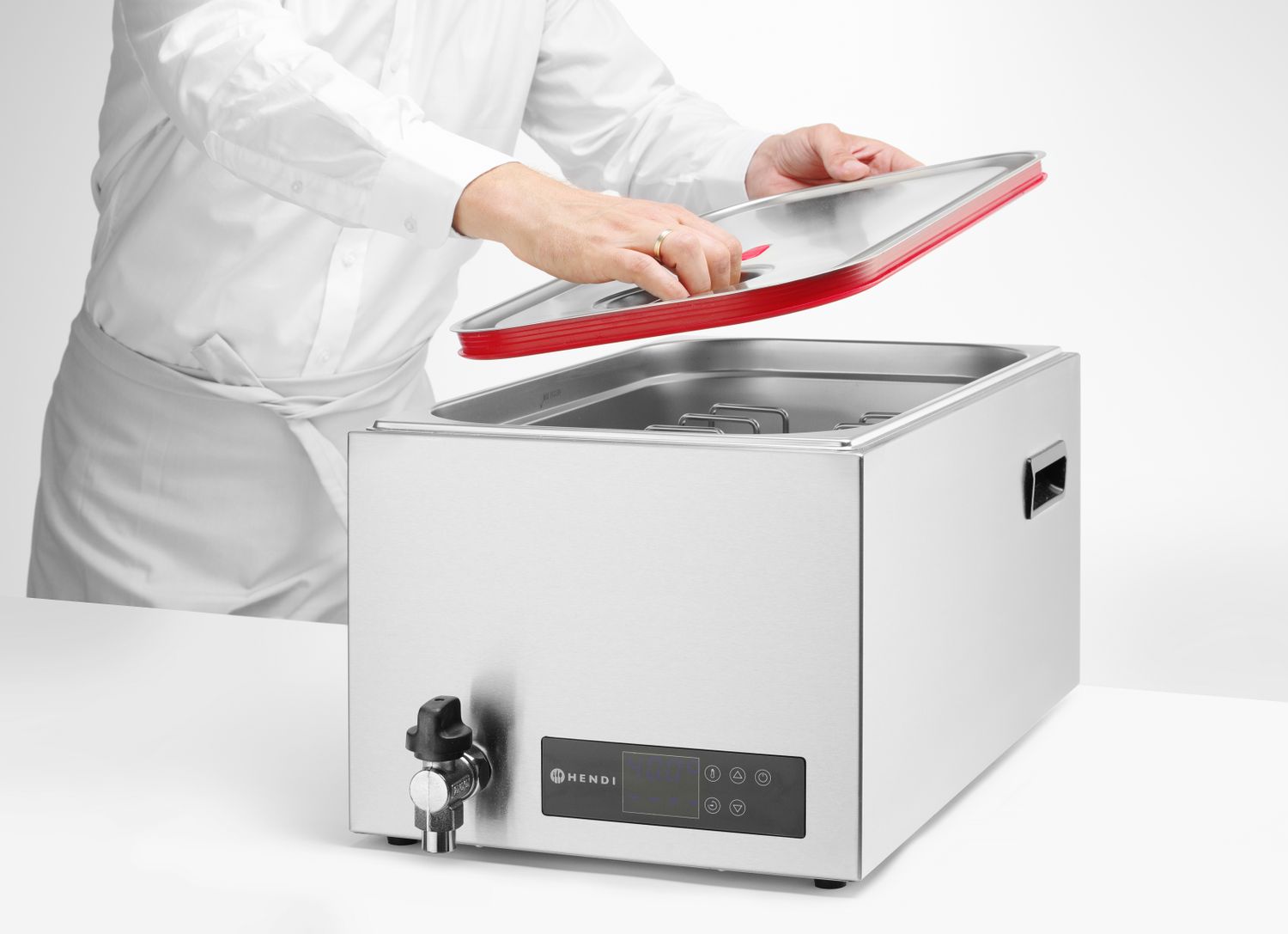 Zariadenie Sous Vide GN 1/1, HENDI, 20L, 230V/600W, 350x680x(H)275mm