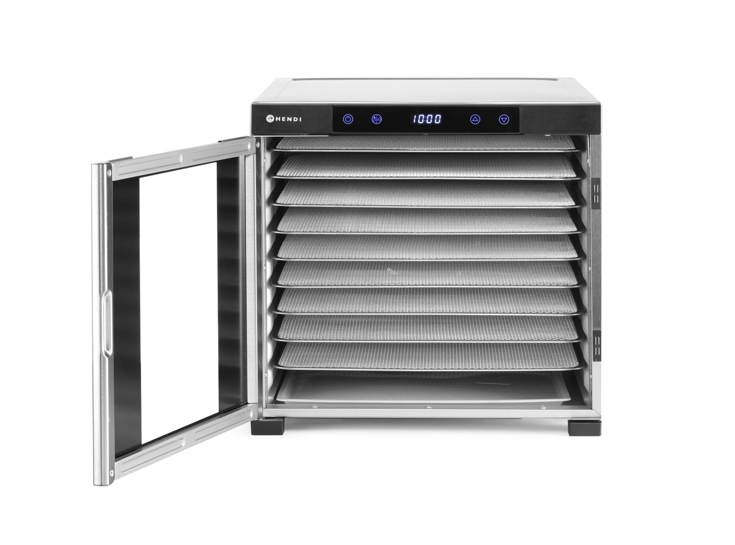 Sušička potravín Profi Line, HENDI, Profi Line, 10 zásobníkov, 230V/1000W, 430x550x(H)416mm