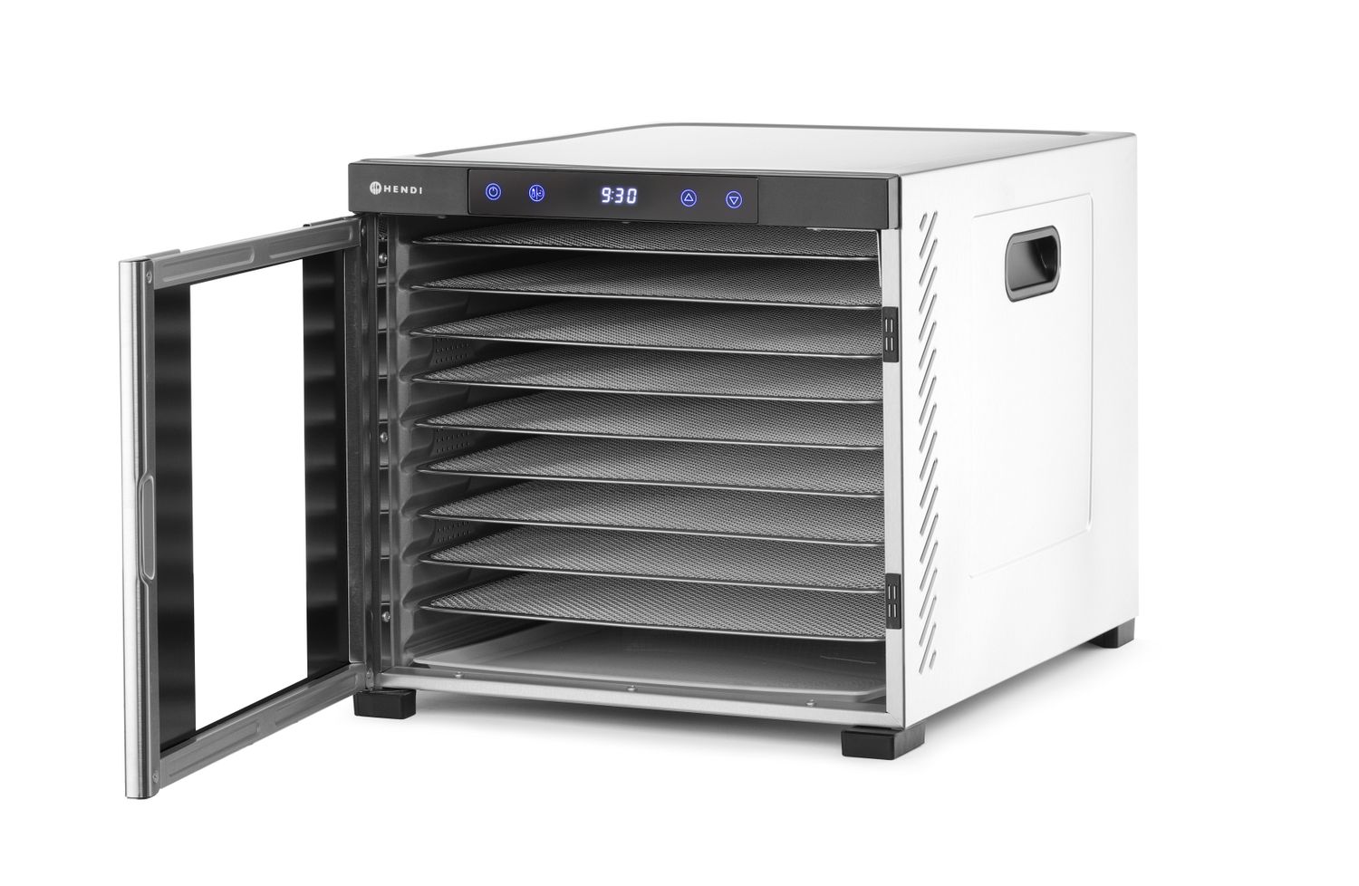 Sušička potravín Profi Line, HENDI, Profi Line, 10 zásobníkov, 230V/1000W, 430x550x(H)416mm