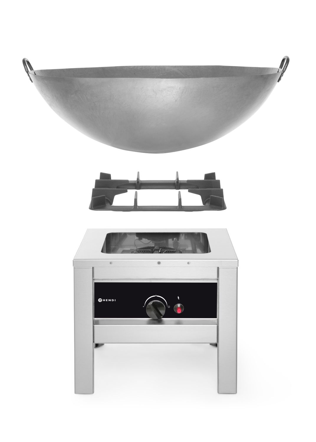 Plynový horák, HENDI, Profi Line, 6,7kW, 425x425x(H)400mm