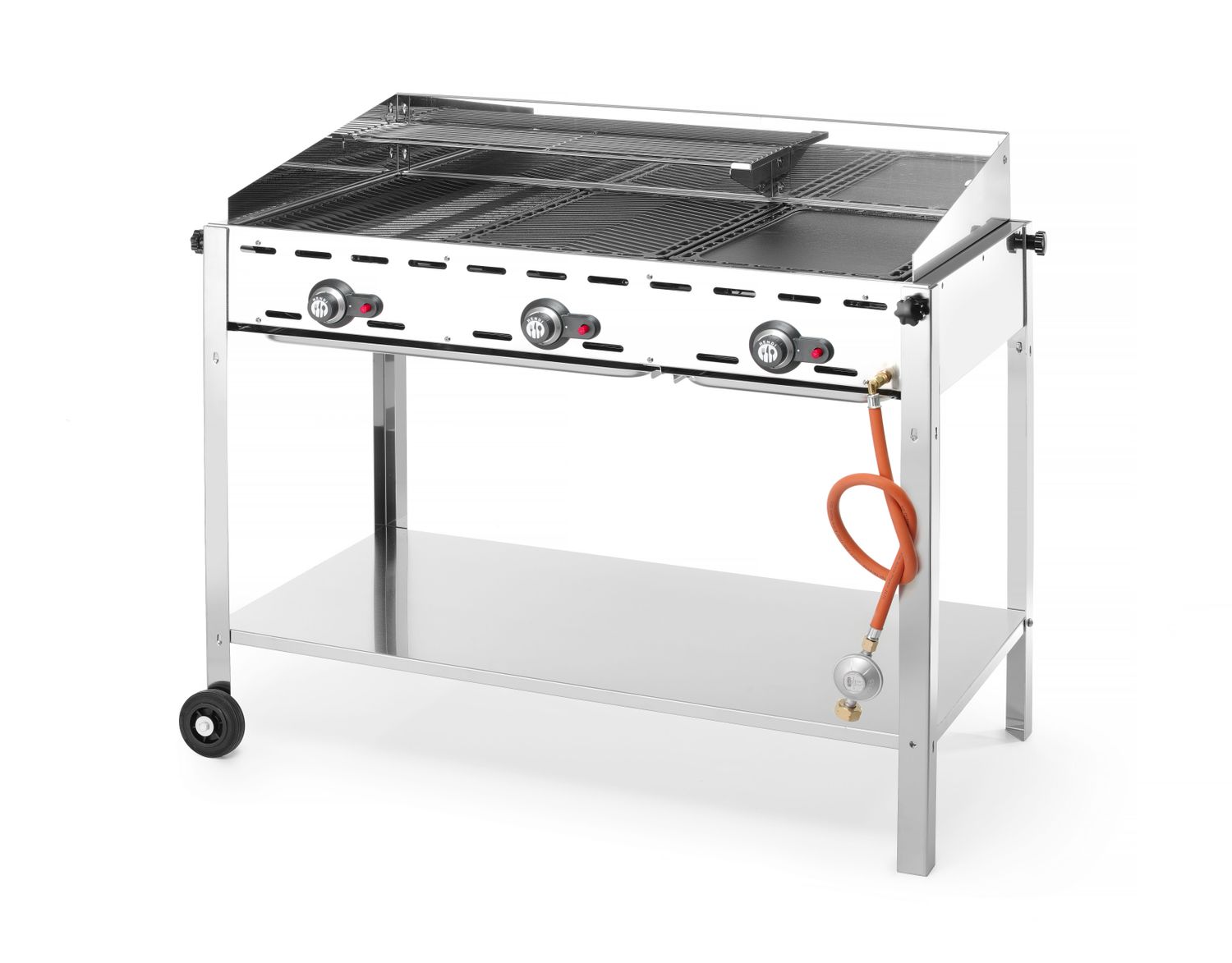 3-horákový gril Green Fire Profi Line, HENDI, Profi Line, 17,4kW, 1078x612x(H)825mm