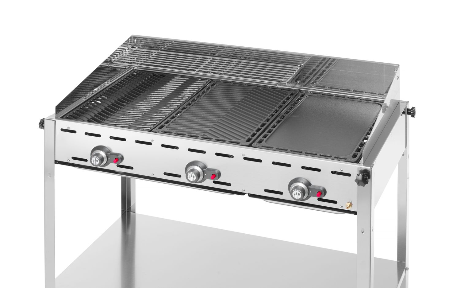 3-horákový gril Green Fire Profi Line, HENDI, Profi Line, 17,4kW, 1078x612x(H)825mm