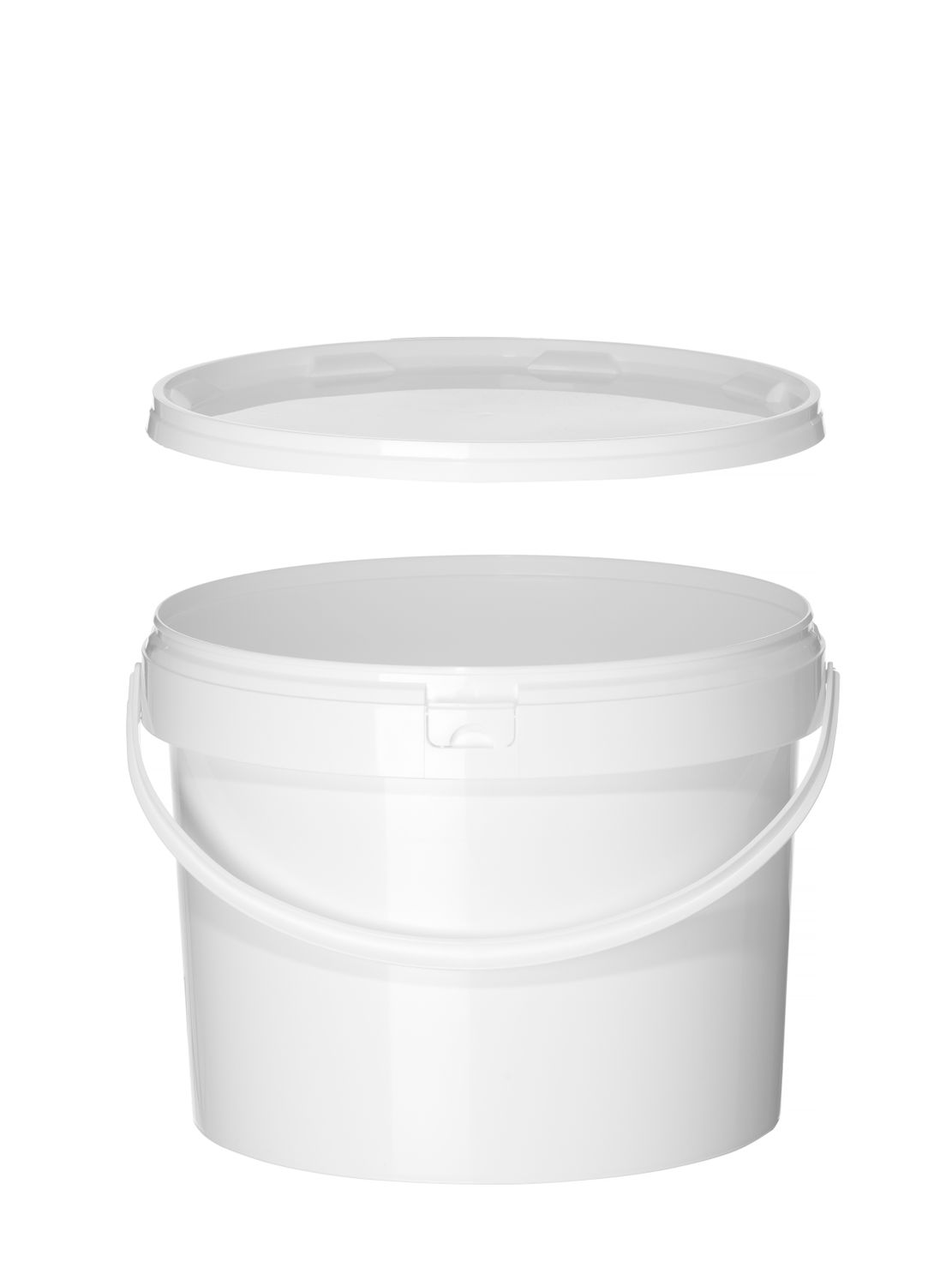 Vedro, HENDI, 11,5L, Biela, ⌀300x(H)230mm