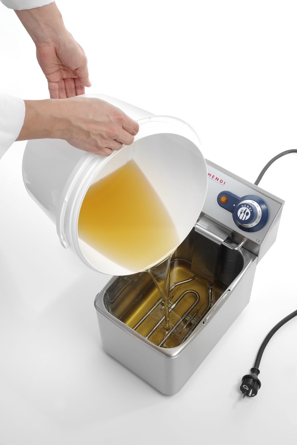 Vedro, HENDI, 11,5L, Biela, ⌀300x(H)230mm