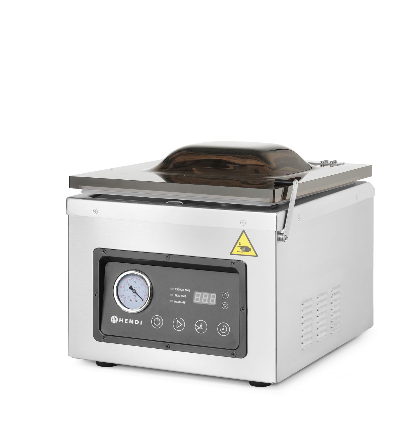 Komorová vákuová balička, HENDI, Profi Line, Zváracia lišta 260 mm, 240V/1000W, 330x480x(H)361mm