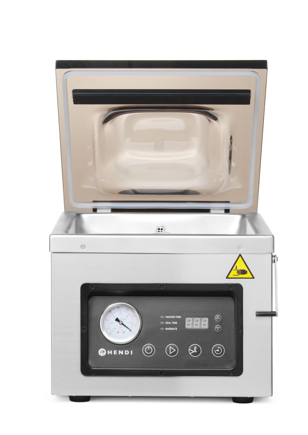Komorová vákuová balička, HENDI, Profi Line, Zváracia lišta 260 mm, 240V/1000W, 330x480x(H)361mm