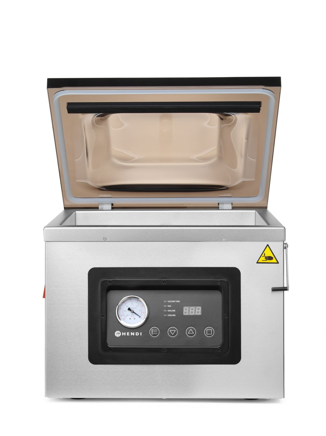 Vákuová balička Profi Line – komorová, HENDI, Profi Line, Zváracia lišta 410 mm, 230V/1100W, 510x625x(H)455mm