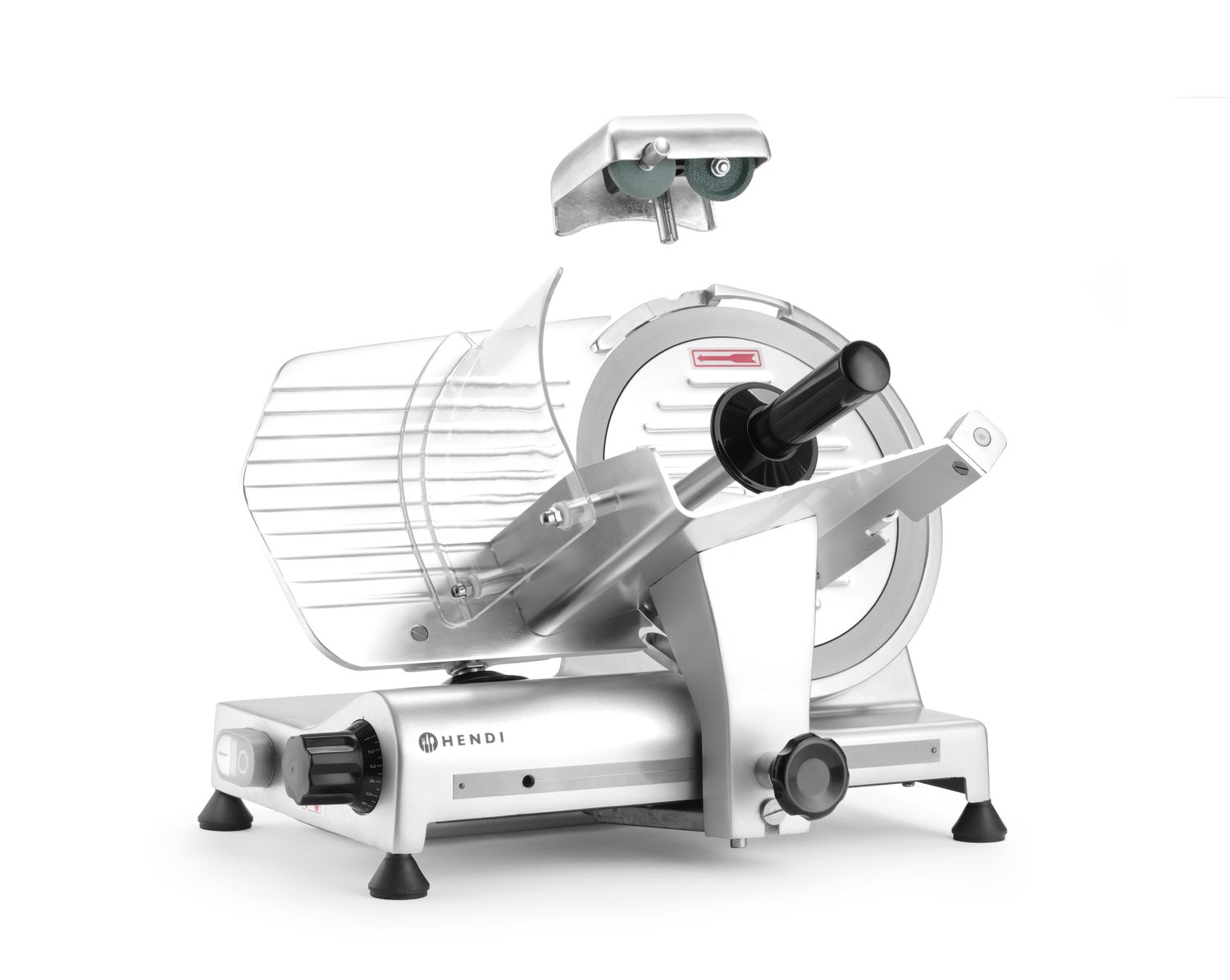 Krájač 250, HENDI, Profi Line, 230V/320W, 514x484x(H)373mm