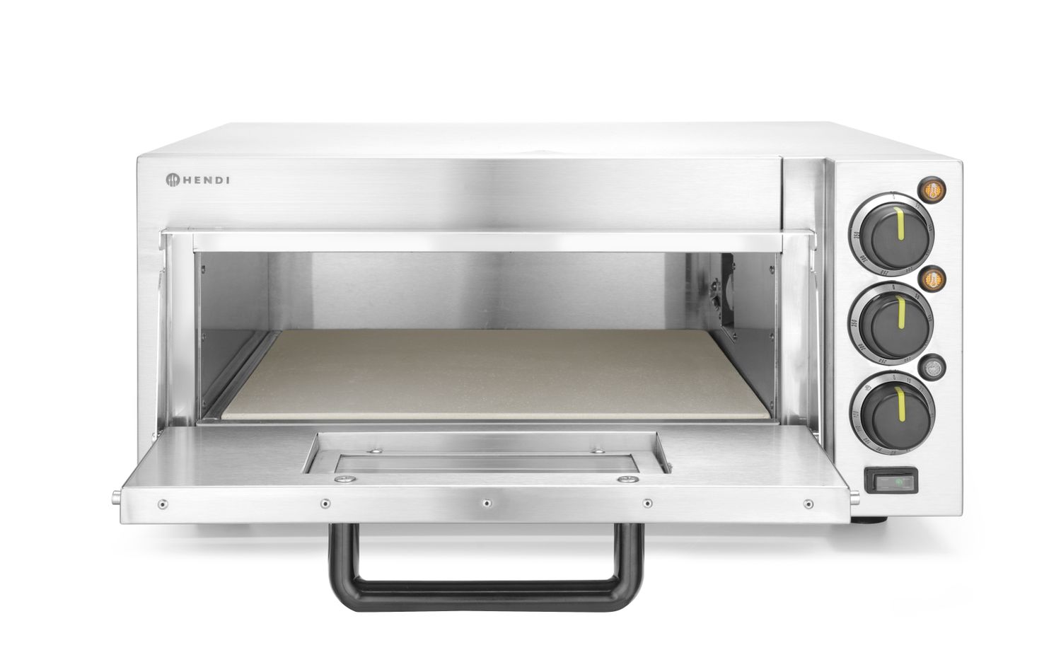 Pec na pizzu, HENDI, Strieborná, 230V/2000W, 580x560x(H)275mm
