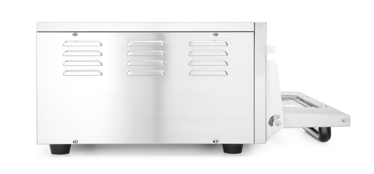 Pec na pizzu, HENDI, Strieborná, 230V/2000W, 580x560x(H)275mm
