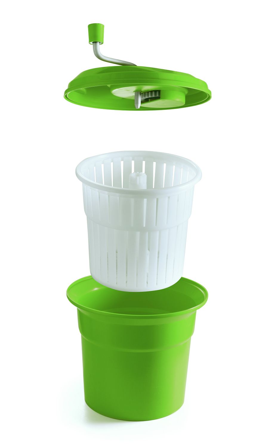 Odstredivka na šalát, HENDI, 12L, Zelená, ⌀335x(H)430mm