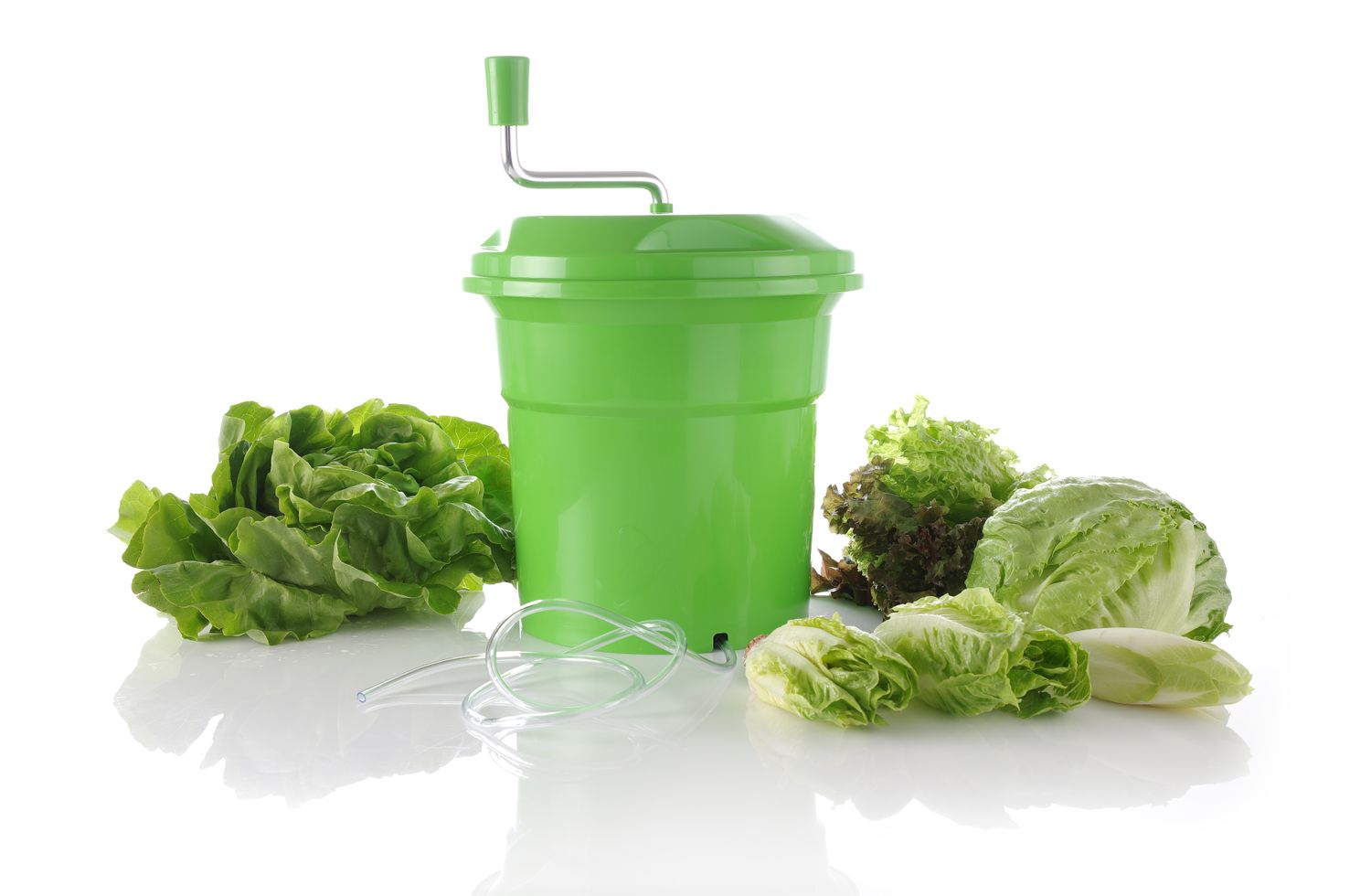 Odstredivka na šalát, HENDI, 12L, Zelená, ⌀335x(H)430mm