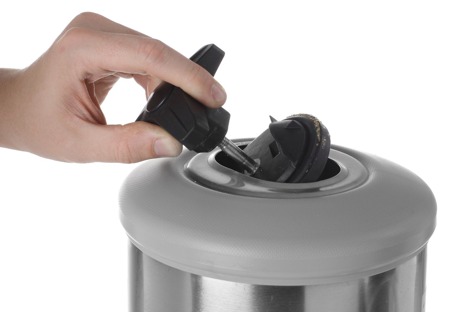 Zmäkčovač vody s tradičnými ventilmi, HENDI, Kapacita filtra (20°dH/30°dH/40°dH) 2520/1680/1260, 12L, ⌀185x(H)500mm
