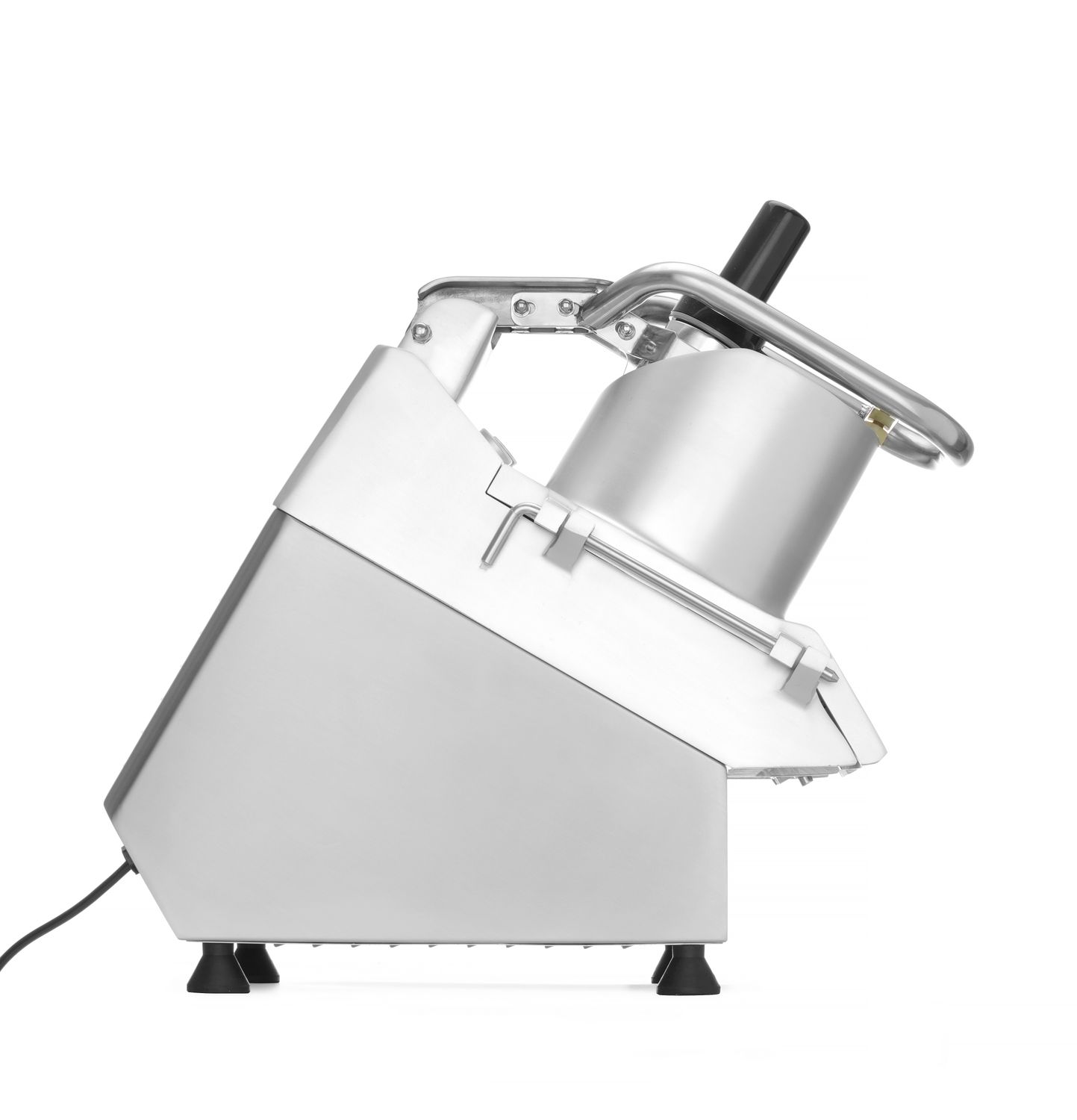 Elektrický krájač s veľkým vkladacím otvorom so súpravou 5 kotúčov, HENDI, 230V/750W, 574x250x(H)472mm