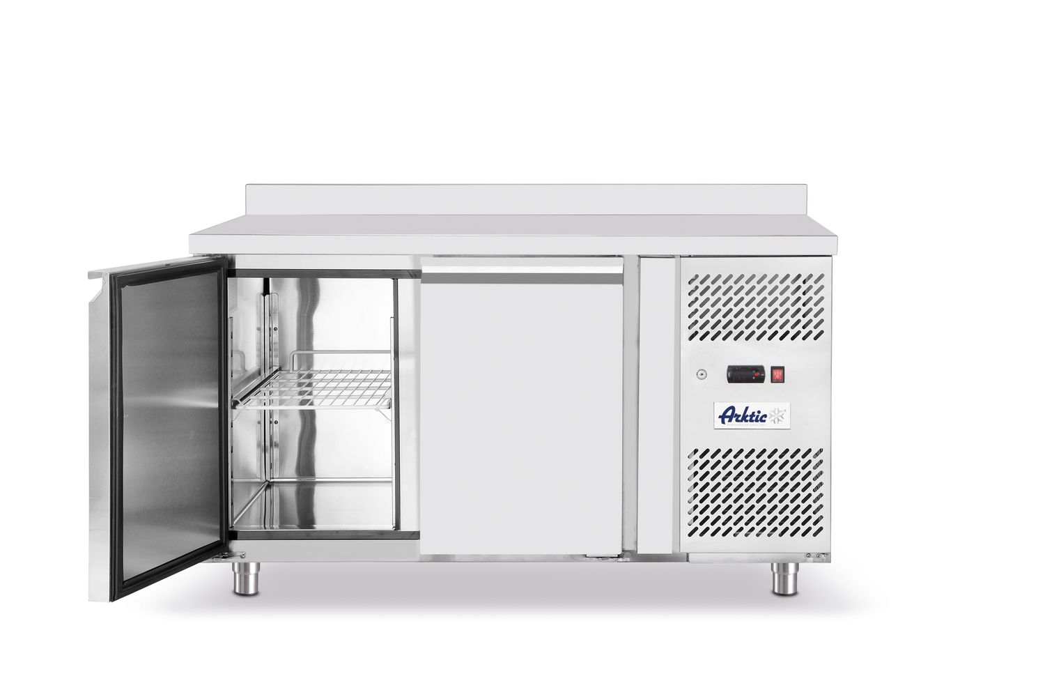 2-dverový chladiaci stôl Profi Line s bočným agregátom, séria 700, Arktic, Profi Line, GN 1/1, 230V/250W, 1360x700x(H)879mm