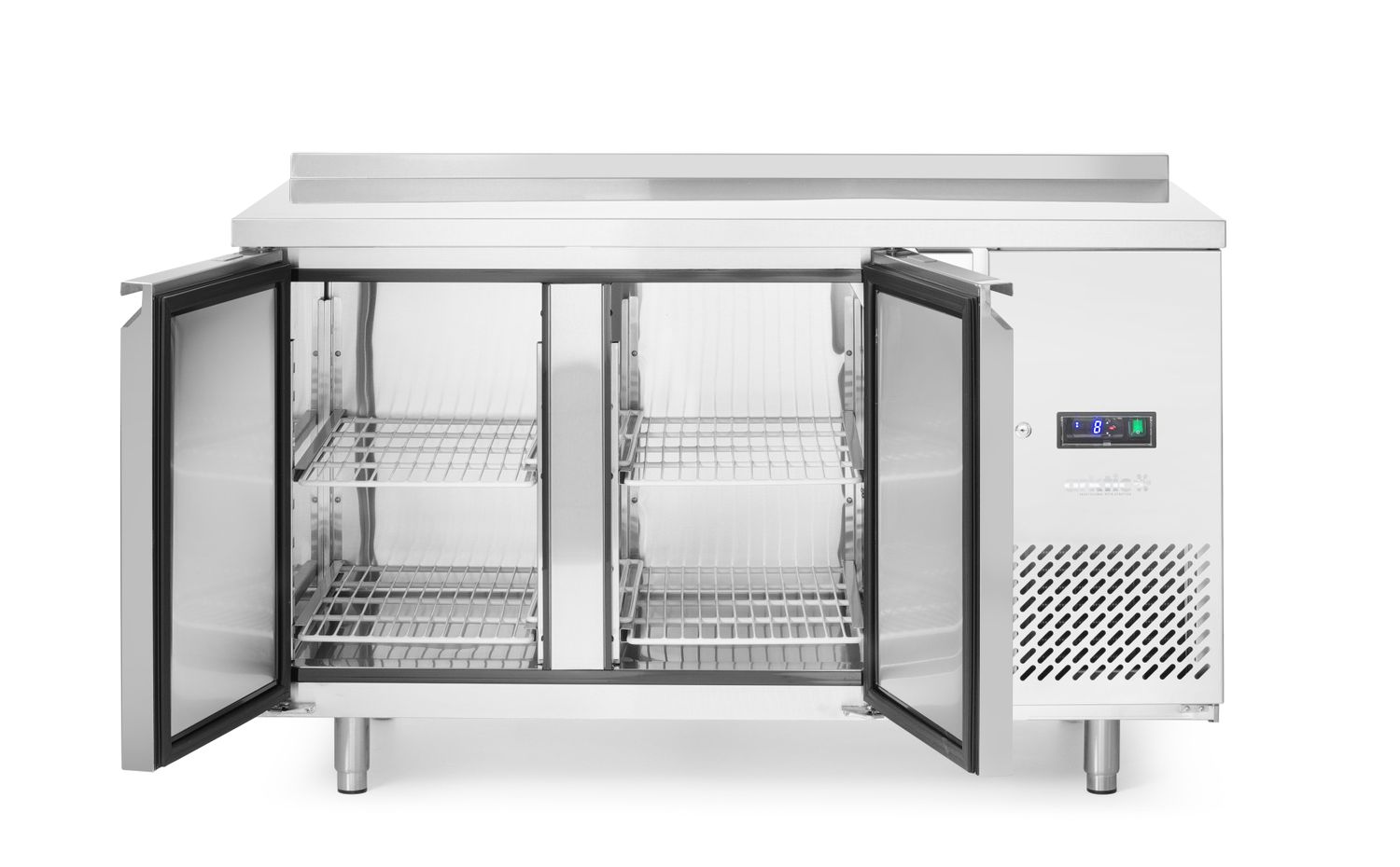 2-dverový chladiaci stôl Profi Line s bočným agregátom, séria 700, Arktic, Profi Line, GN 1/1, 230V/250W, 1360x700x(H)879mm