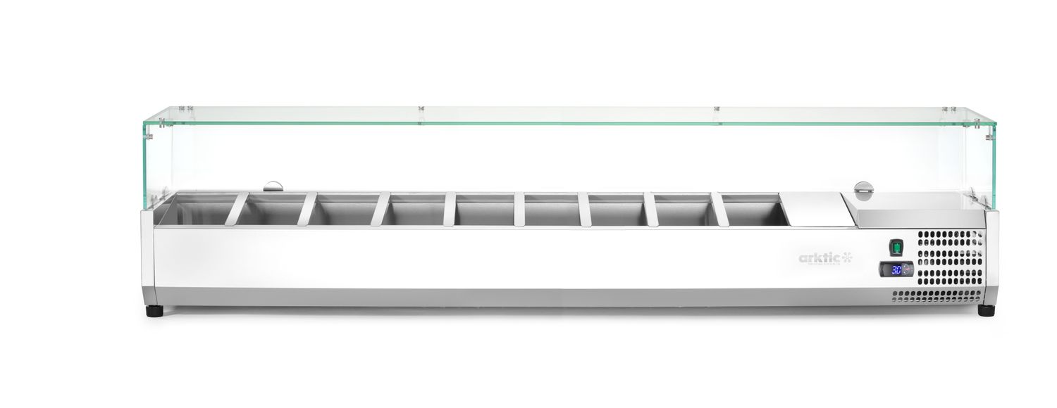 CHLADIACA NADSTAVBA NA GN 1/3, Arktic, 9x GN 1/3, 230V/180W, 2005x420x(H)456mm