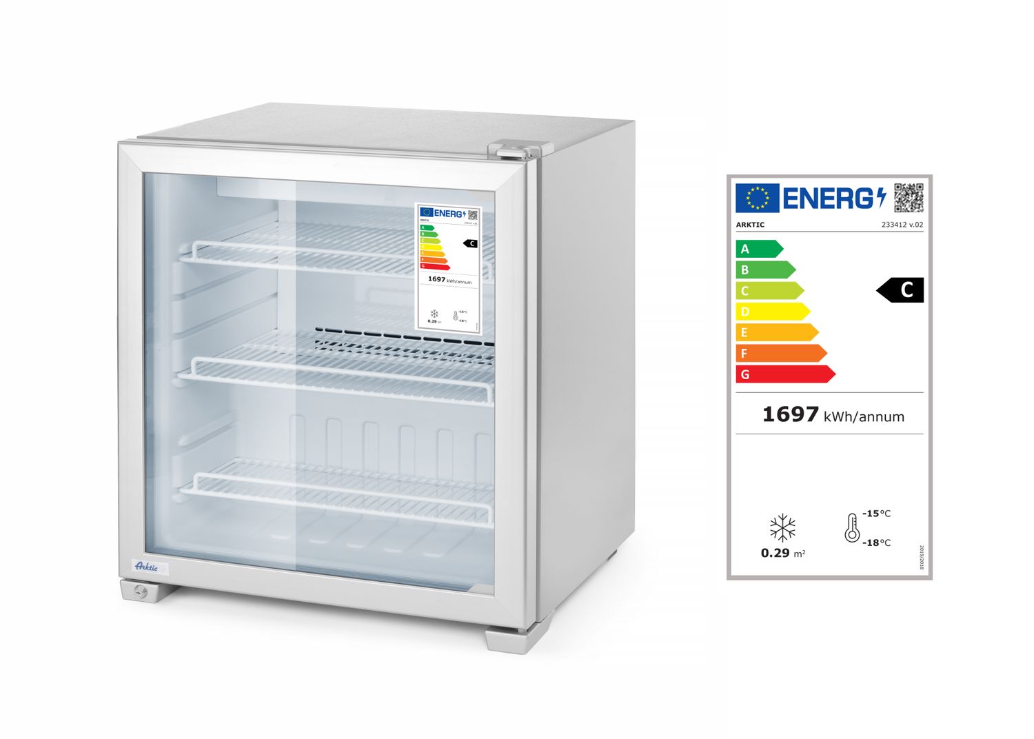 Mraznička 90 l, Arktic, 230V/230W, 620x593x(H)680mm