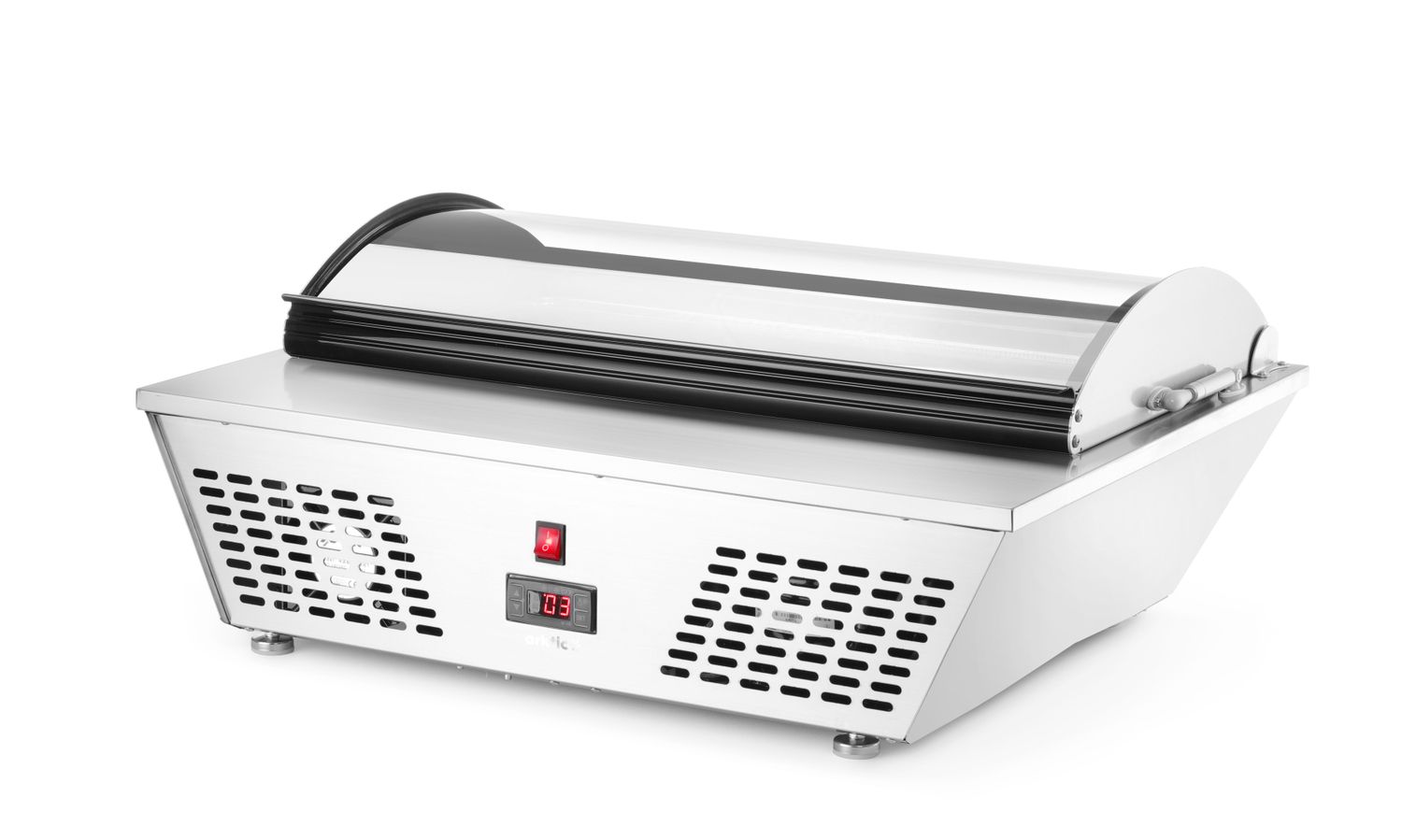 Nastaviteľná chladiaca vitrína, Arktic, 67L, 230V/105W, 775x615x(H)235mm