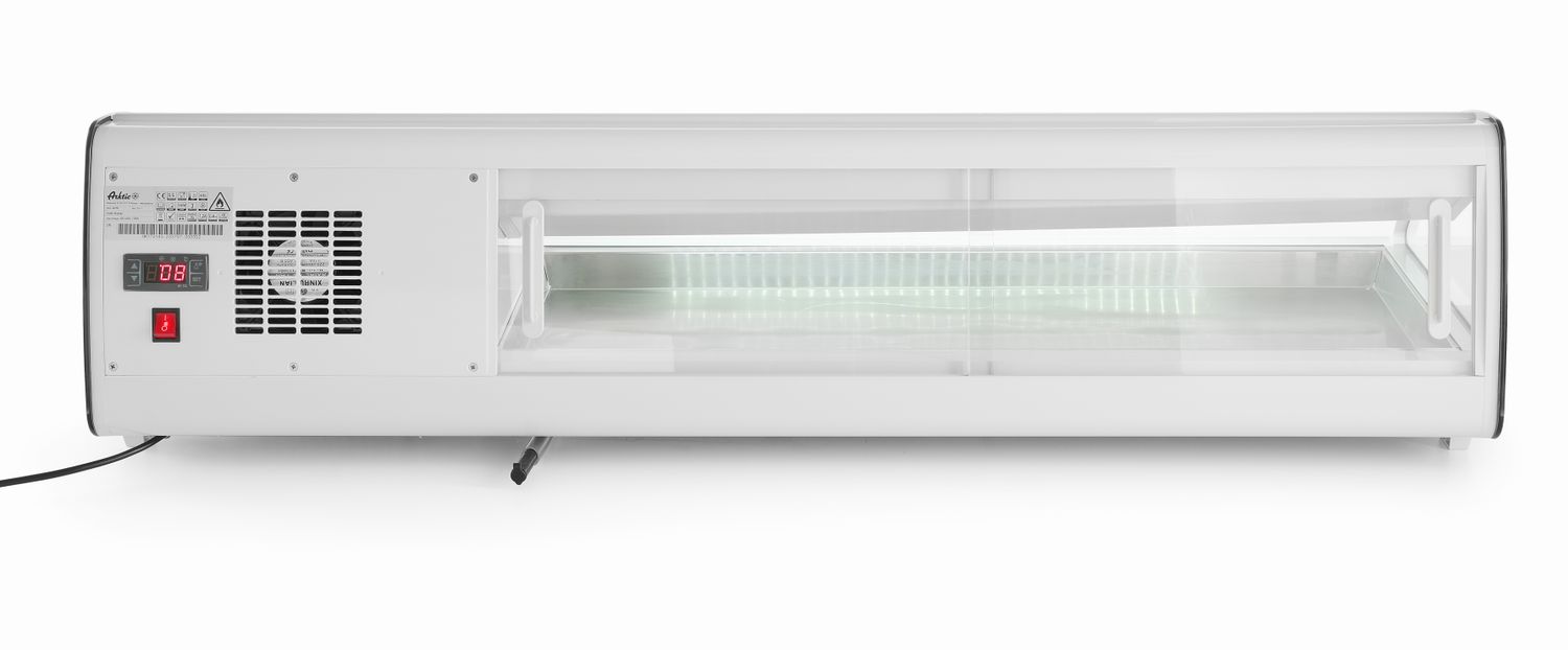 Vitrína na Sushi 5x GN 1/3, Arktic, 230V/160W, 1307x445x(H)327mm