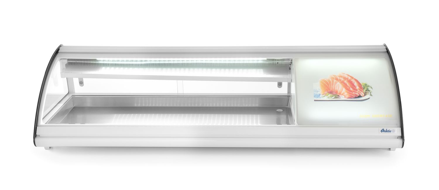 Vitrína na Sushi 5x GN 1/3, Arktic, 230V/160W, 1307x445x(H)327mm