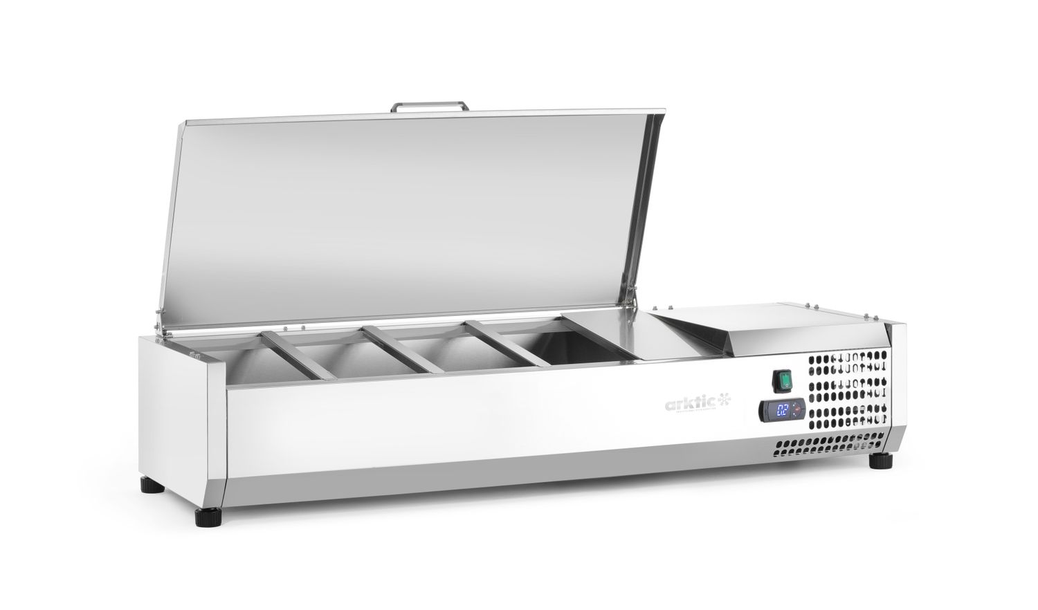 Chladiaca nadstavba na GN 1/3, Arktic, 4x GN 1/3, 230V/180W, 1205x420x(H)630mm