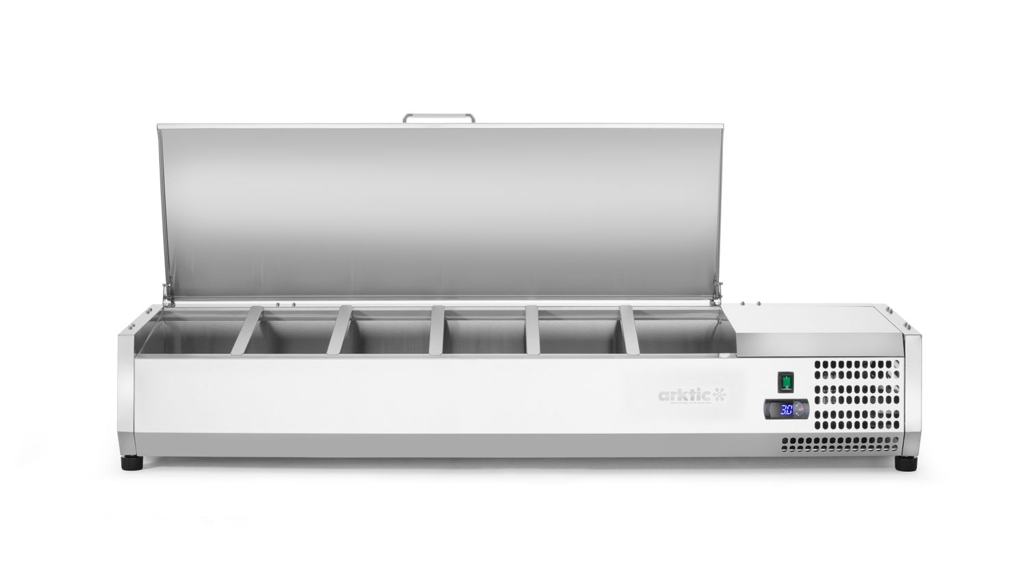 Chladiaca nadstavba na GN 1/3, Arktic, 6x GN 1/3, 230V/180W, 1405x420x(H)630mm