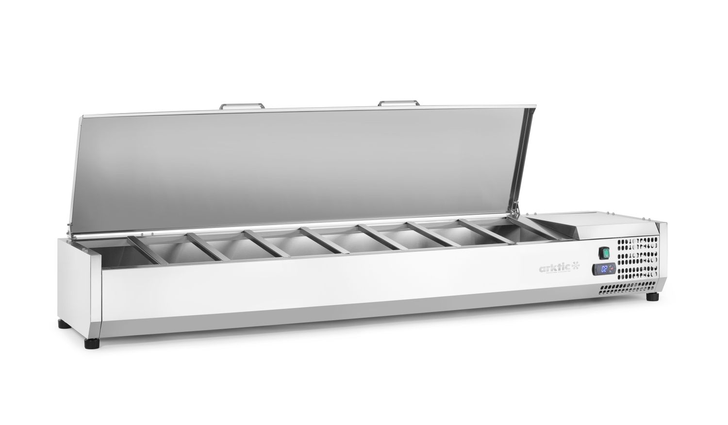Chladiaca nadstavba na GN 1/3, Arktic, 8x GN 1/3, 230V/180W, 1805x420x(H)630mm