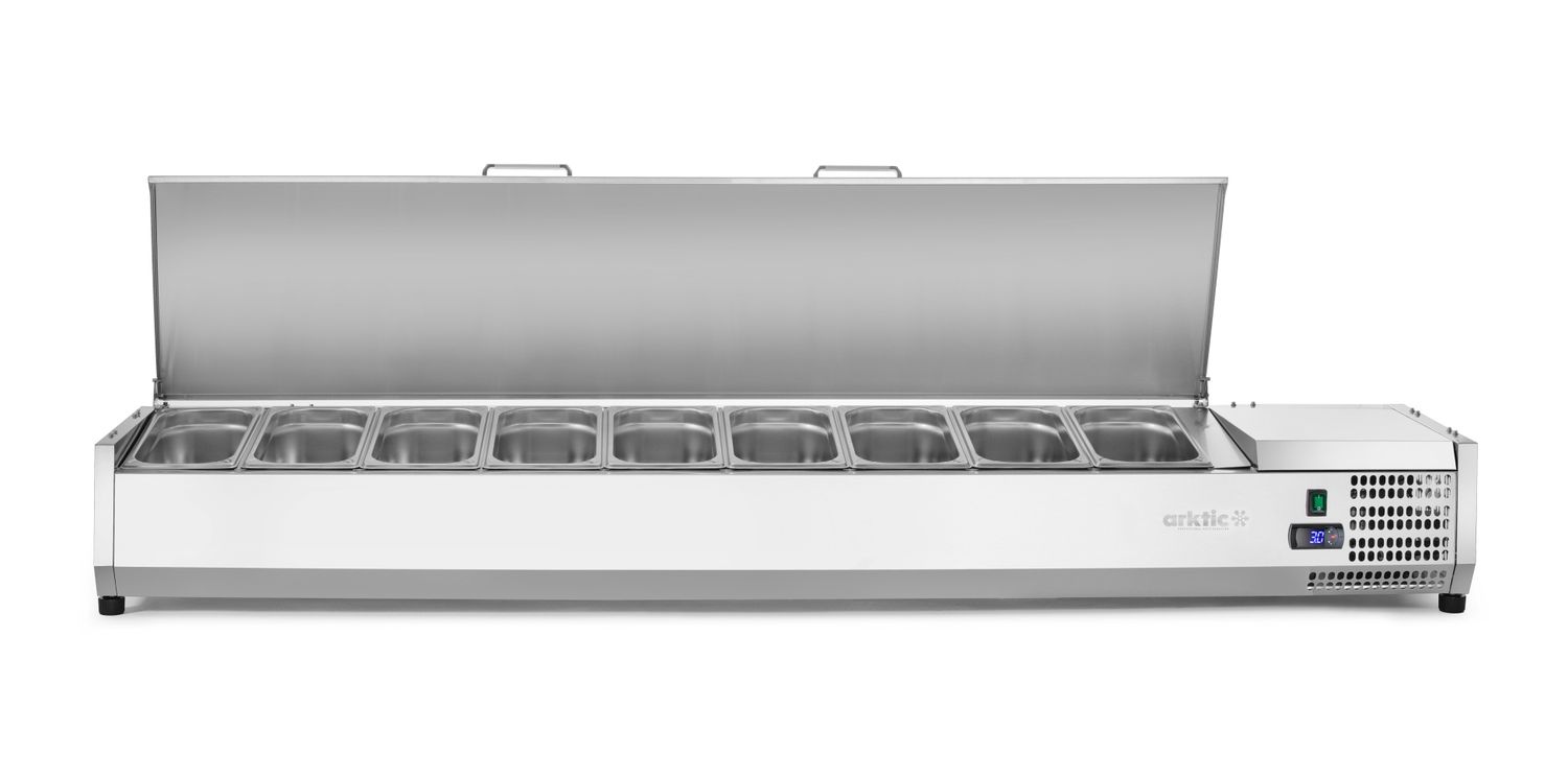 Chladiaca nadstavba na GN 1/3, Arktic, 9x GN 1/3, 230V/180W, 2005x420x(H)630mm