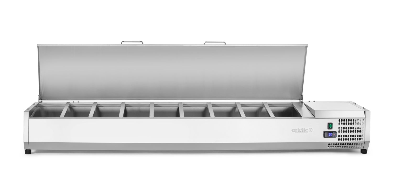 Chladiaca nadstavba na GN 1/3, Arktic, 9x GN 1/3, 230V/180W, 2005x420x(H)630mm
