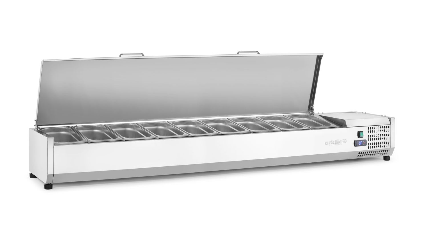 Chladiaca nadstavba na GN 1/3, Arktic, 9x GN 1/3, 230V/180W, 2005x420x(H)630mm