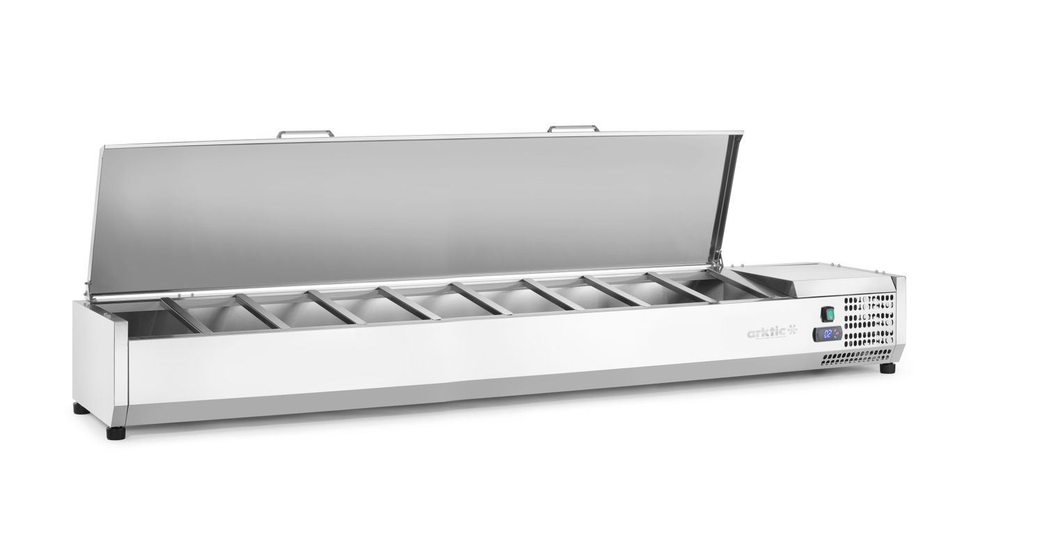Chladiaca nadstavba na GN 1/3, Arktic, 9x GN 1/3, 230V/180W, 2005x420x(H)630mm