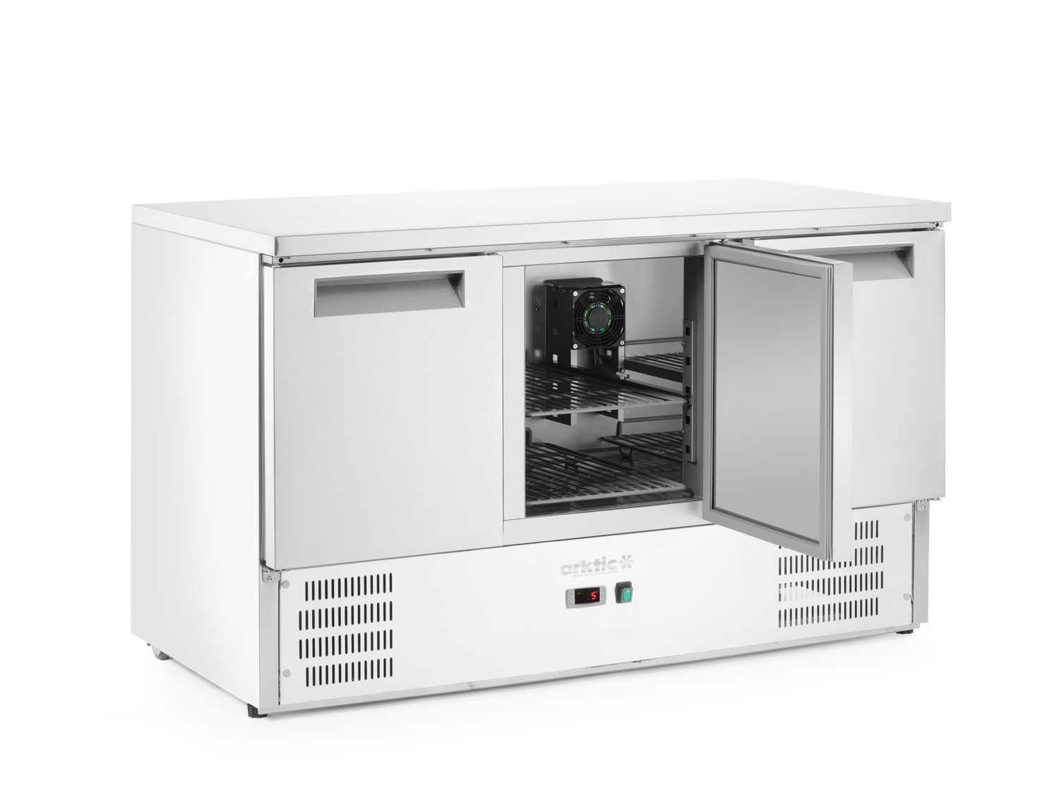 Chladiaci stôl s 3 dverami, Arktic, 219L, 220-240V/152W, 1365x700x(H)855mm