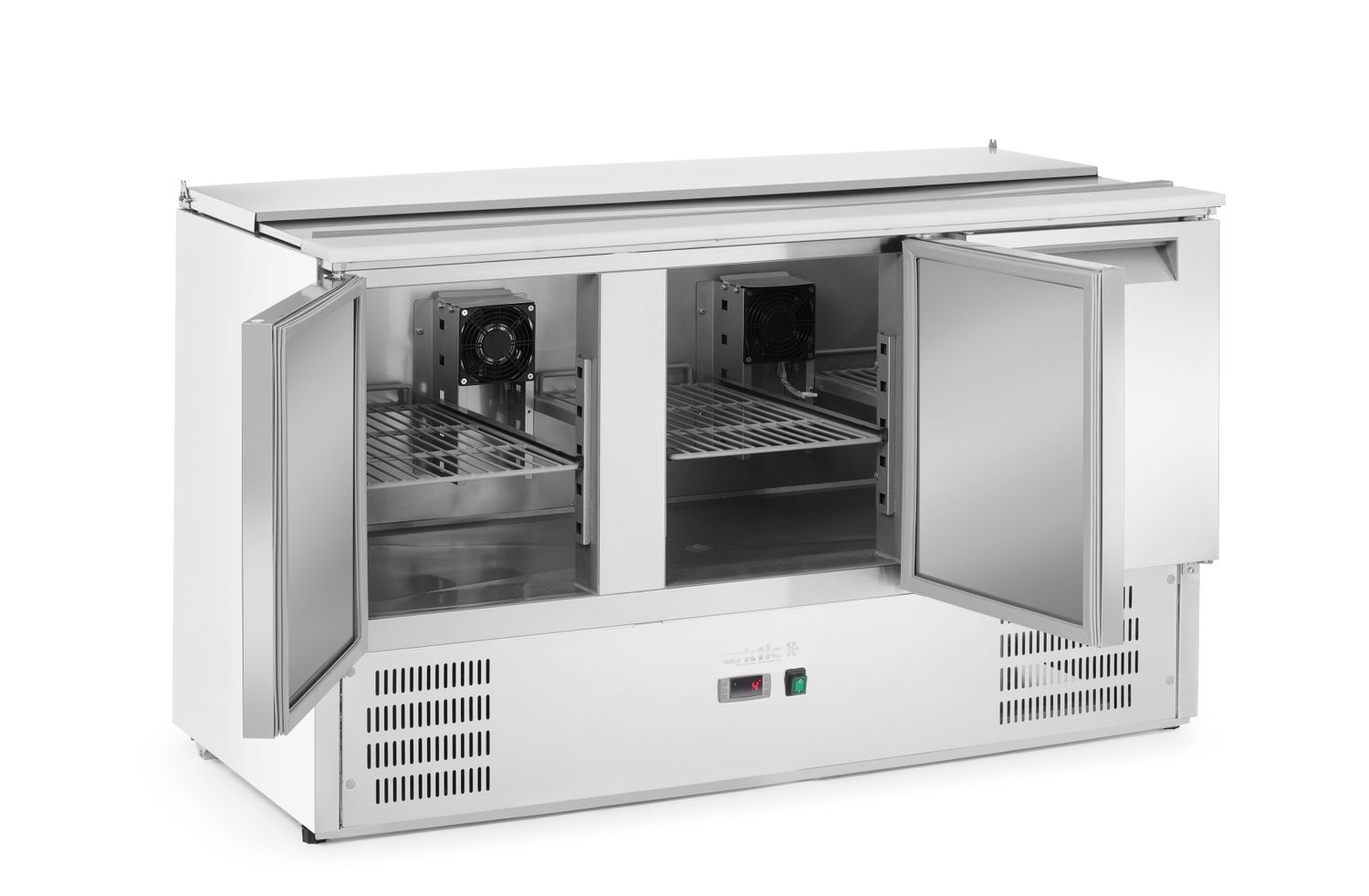 Chladiaci stôl 3-dverový so sklopným vekom, Arktic, 368L, 230V/155W, 1365x700x(H)860mm