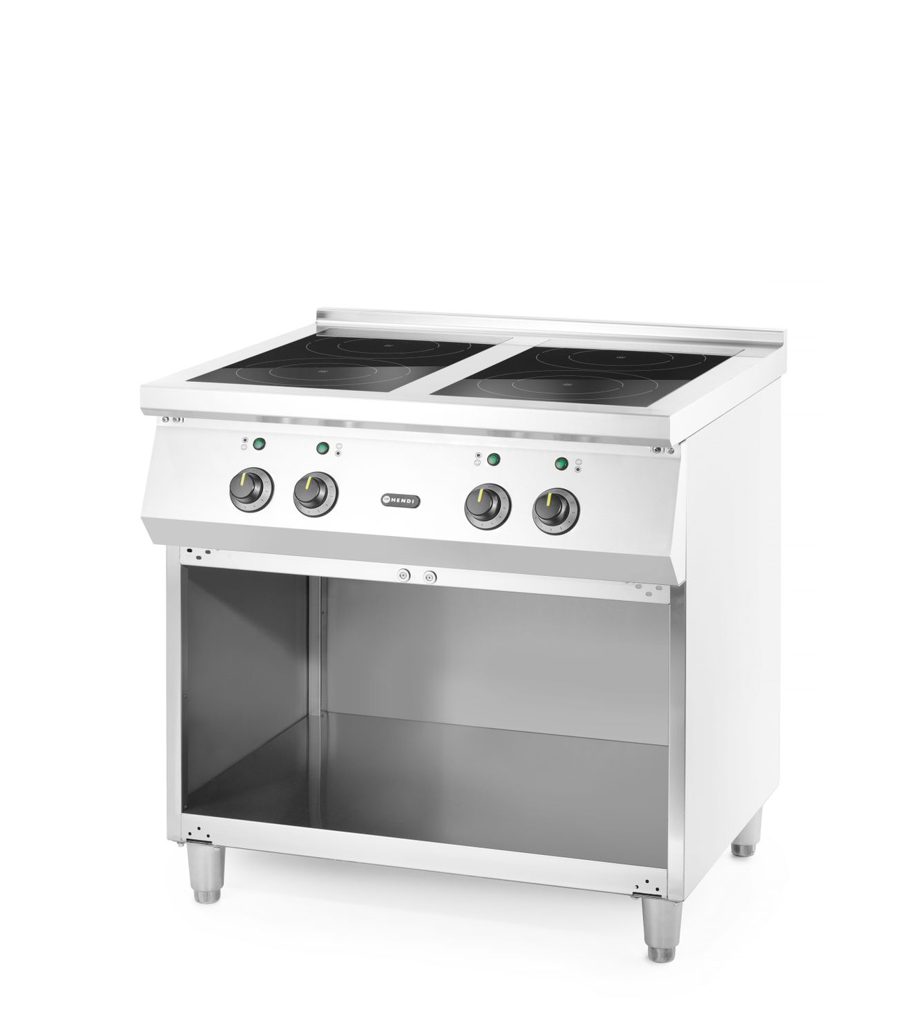 Indukčný varič so 4 varnými zónami, HENDI, 400V/17000W, 800x720x(H)854mm